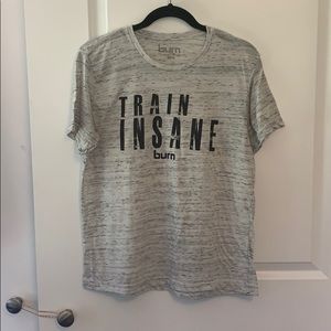 Burn Black and White T-Shirt